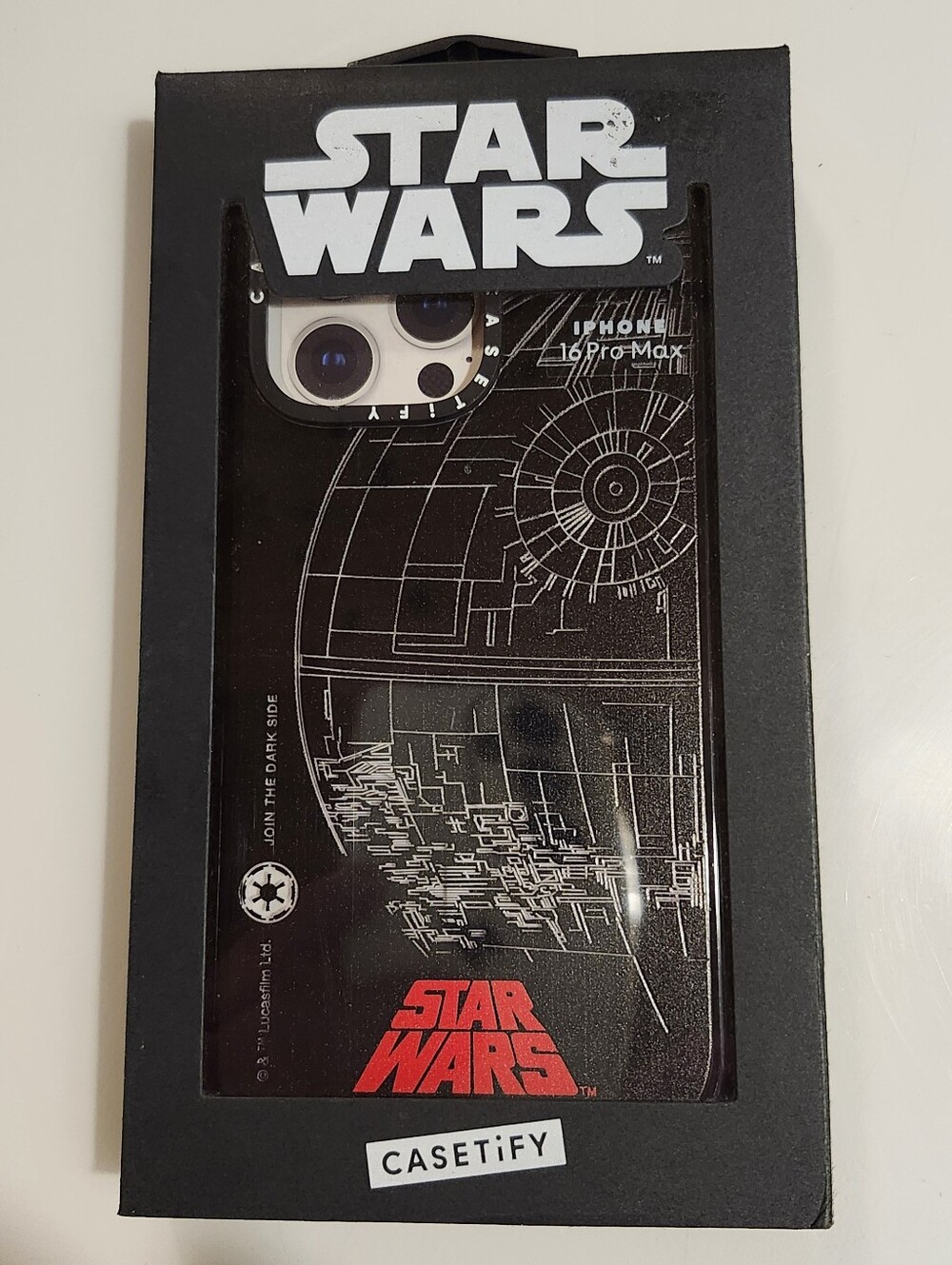 CASETiFY Star Wars Death Star iPhone 16 Pro Max MagSafe Case NIB Disney